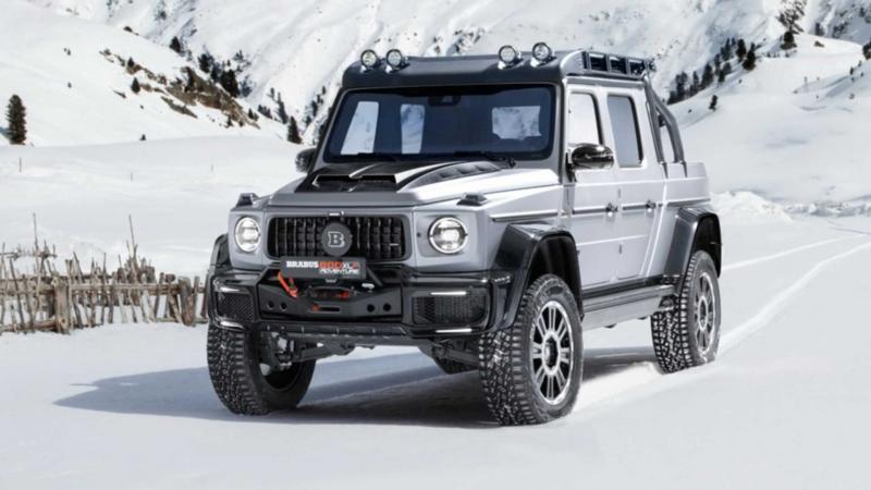 Brabus выпускает пикап Mercedes-AMG G63 с мощностью почти 800 лошадиных сил